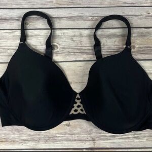 Olga Black to a T Contour T Shirt Bra 38D